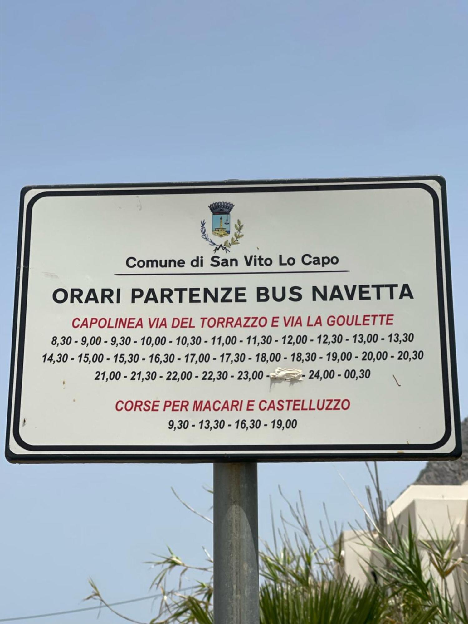A Cantunera San Vito Lo Capo Bagian luar foto
